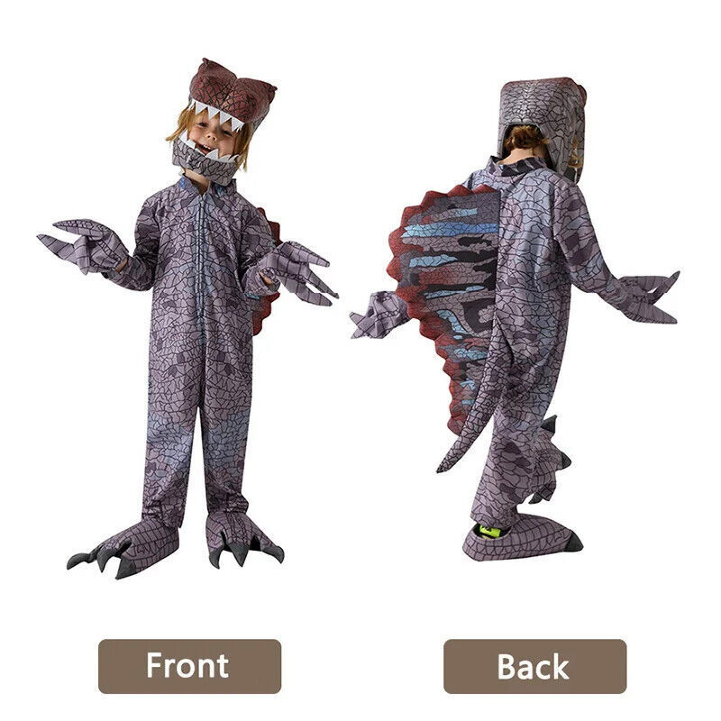 Dino Kostüm Erwachsene Spinosaurus Plüsch Kostüm - 3D Dinosaurier Outfit Für Halloween Dino Kostüm Kinder