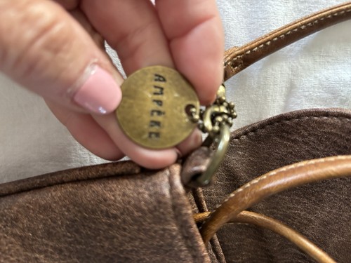 Borsa a tracolla nuda AMPErE Creations. Mai usato ottime condizioni. - Foto 4 di 8