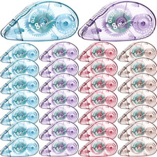 30 Pack Double Sided Tape Roller for Scrapbooking Crafts 0.3"x315