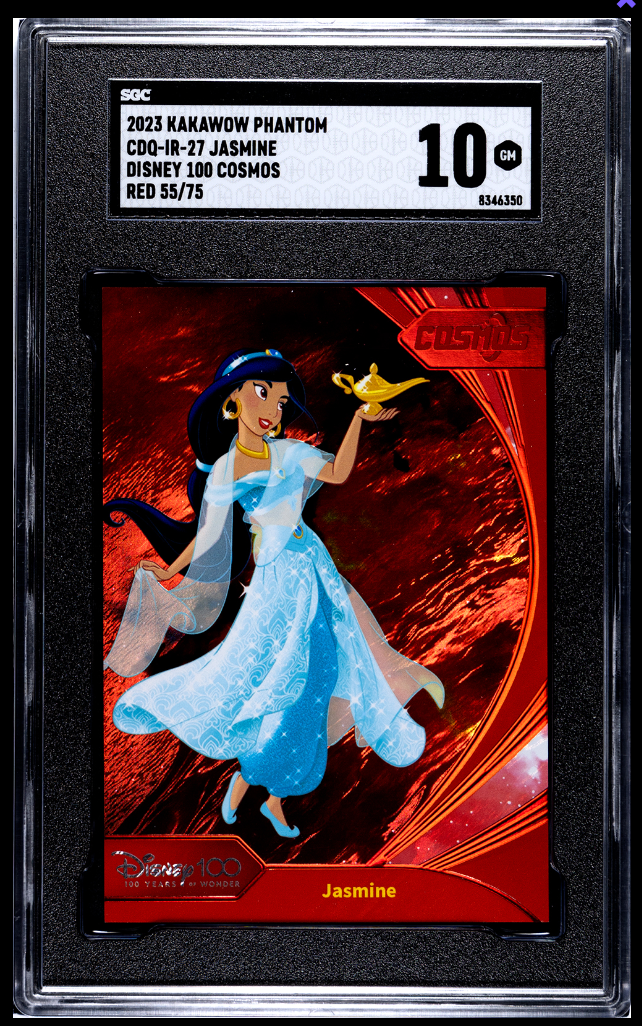 2023 Kakawow Cosmos Disney 100 ALL-STAR Jasmine Red /75 SGC 10 | eBay