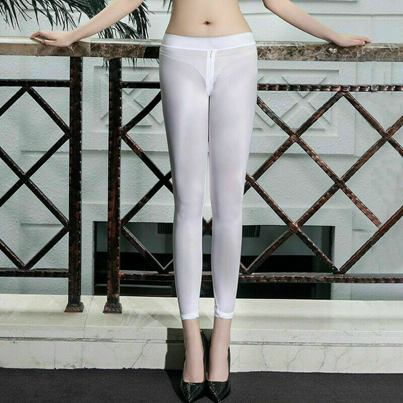 ANDREA & Co.】 FRONT ZIPPER SHINY PANTS アンドレアアンドコー