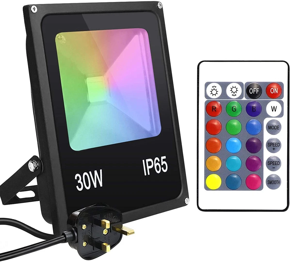 Outdoor led flood light 2024 flashing on and off