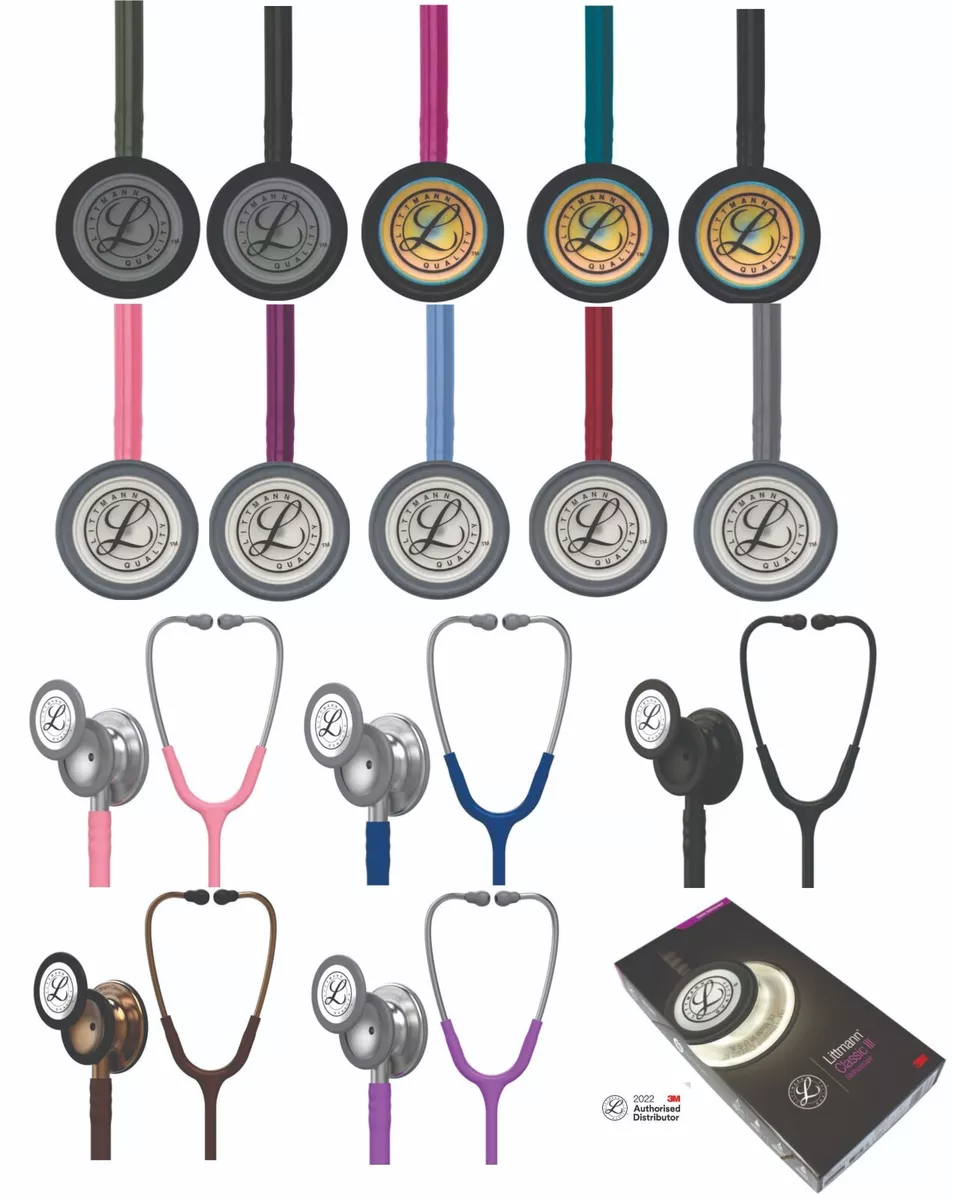 Littmann Classic III Monitoring Stethoscope - New in Box -18 Colors