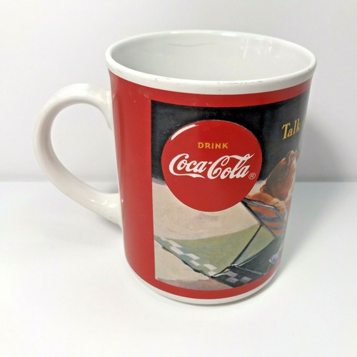 Vintage 1987 Coca Cola Kaffeetasse durch die Jahre ""1952" Das Erbstück Tradition - COKE - Bild 3 von 8
