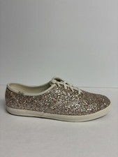 Keds Women  s Champion Glitter Celebration Lace-Up Sneakers, Size 8.5W