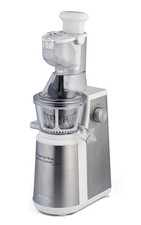 Ariete 177 Centrika Slow Juicer Metal - Estrattore di Succo - Tappo antigoccia -