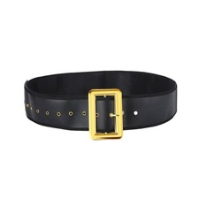Santa Kris Kringle Belt with Gold Buckle Wide Accessory Soft