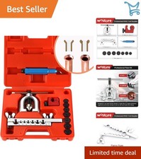Double Flaring Tool Kit Copper Aluminum Brass Steel Tubing Flaring Cutter