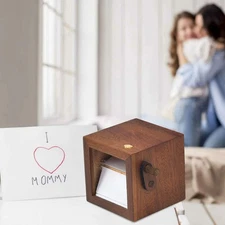 Flip Book Frame Photo Album Rotation Display Box Unique Gift Animation Machine