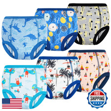 Moomoo Baby Potty Training Underwear For Boys Absorbent Cotton Training Pants