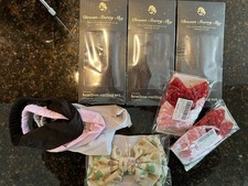 Large Lot of Heatless Hair Curlers, Bows Clips and Headbands - All Brand New