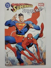 Superman Spider-Man #1 1st Print Jorge Jimenez Cover A DC Marvel Comics 2026