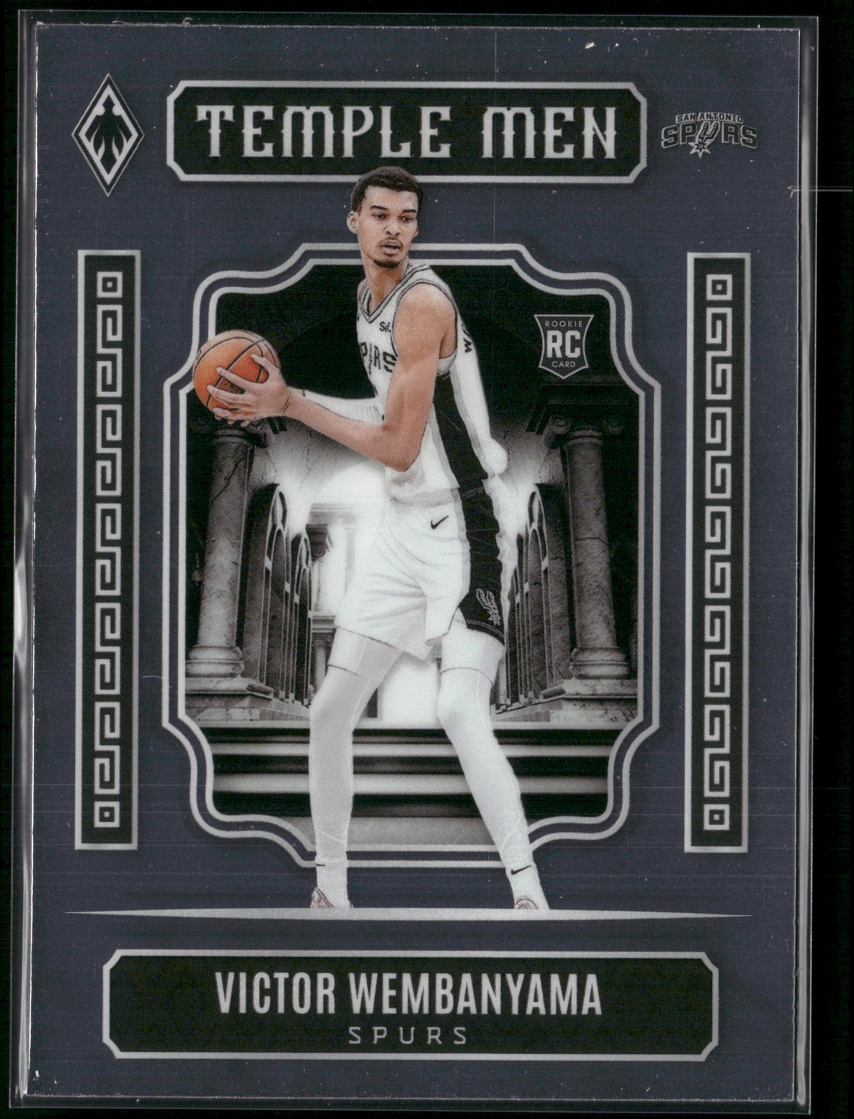 2023-24 Panini Phoenix #7 Victor Wembanyama Temple Men