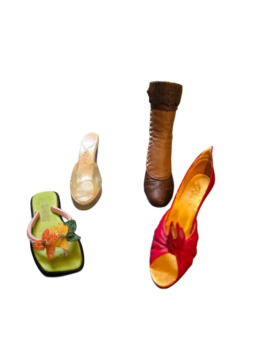 Miniatur Sammlerschuh "Just the right shoe" -4 stk.