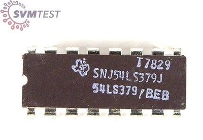 Texas Instruments, Inc. SNJ54LS379J Flip Flop D-Type Bus Interface