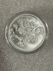 Limited Mintage Of 500 Mint Club #4- 1 Troy Oz .999 Fine Silver Round In Capsule