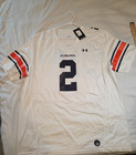 Auburn Tigers Under Armour Jersey Mens 2Xl White #2 Cam Newton Away Ncaa Nwt
