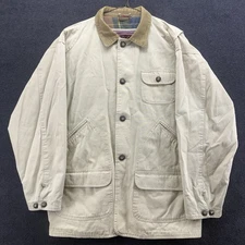 VTG Urban Equipment Chore Barn Coat XL Flannel Lined Corduroy *See Measurements