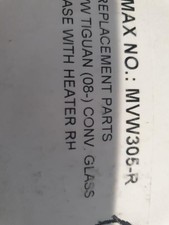 Glace de rétroviseur Volkswagen TIGUAN