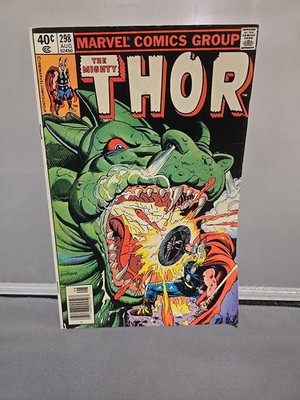 The Mighty Thor #298 Marvel Comics 1980 God of Thunder Loki Odin Asgard 
