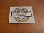 BSA, 1958 Commissioner’s Award Woven Patch, Crescent Bay Area Council