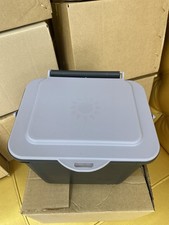5 Litre Food Waste Caddy Bin with Lid & Carry Handle – Ideal for Kitchen Compost