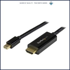 15ft Mini DisplayPort to HDMI Cable, Male to Male for Audio-Visual Devices