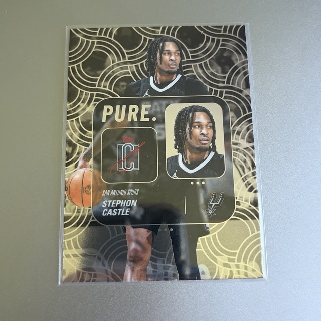 Stephon Castle 2025-26 Topps Signature Pure PU-9