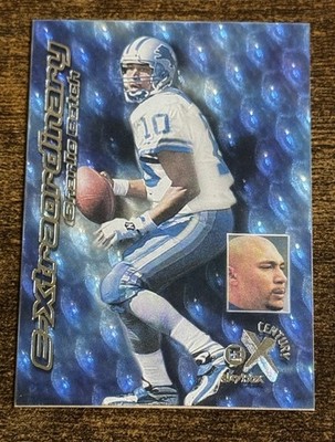 1999 Skybox EX-Century E-xtraordinary #3 Charlie Batch Detroit Lions Color Match