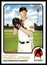 2022 Topps Heritage Anthony DeSclafani San Francisco Giants #317