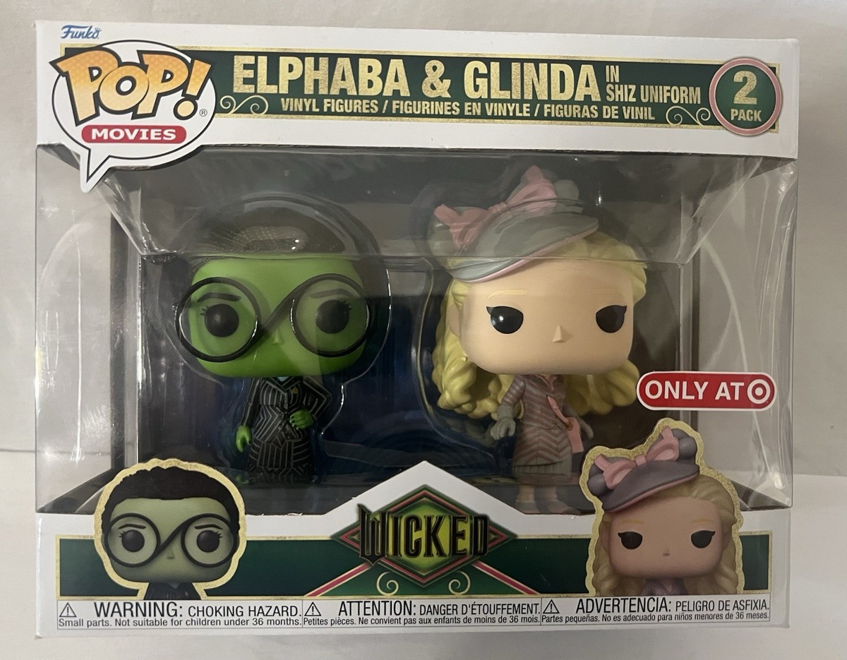 Funko Pop! Vinyl: Wicked - Elphaba & Glinda in Shiz Uniform