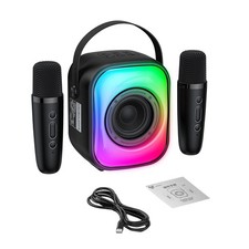 L7 BT Singing Speaker Kids And Adults Karaoke Machine With 2 Wireless Mics YRDN