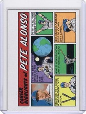 2022 Topps Heritage Pete Alonso 1973 Comics #73TC-14 Mets