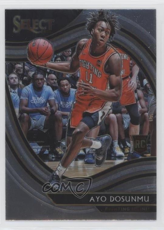 2021-22 Panini Chronicles Draft Picks Select Ayo Dosunmu #294 1hs9