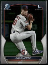 2023 Bowman Draft #BDC-79 Alex Clemmey Chrome