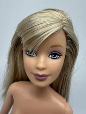 Fashion Fever Modern Trends Barbie Doll Mackie Highlighted Blonde Hair Nude OOAK