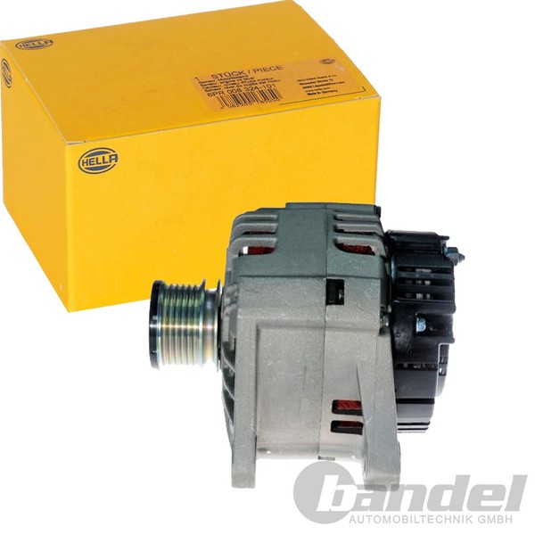 Hella Lichtmaschine Generator 125A Passend FüR Renault Clio Kangoo Duster Logan-image