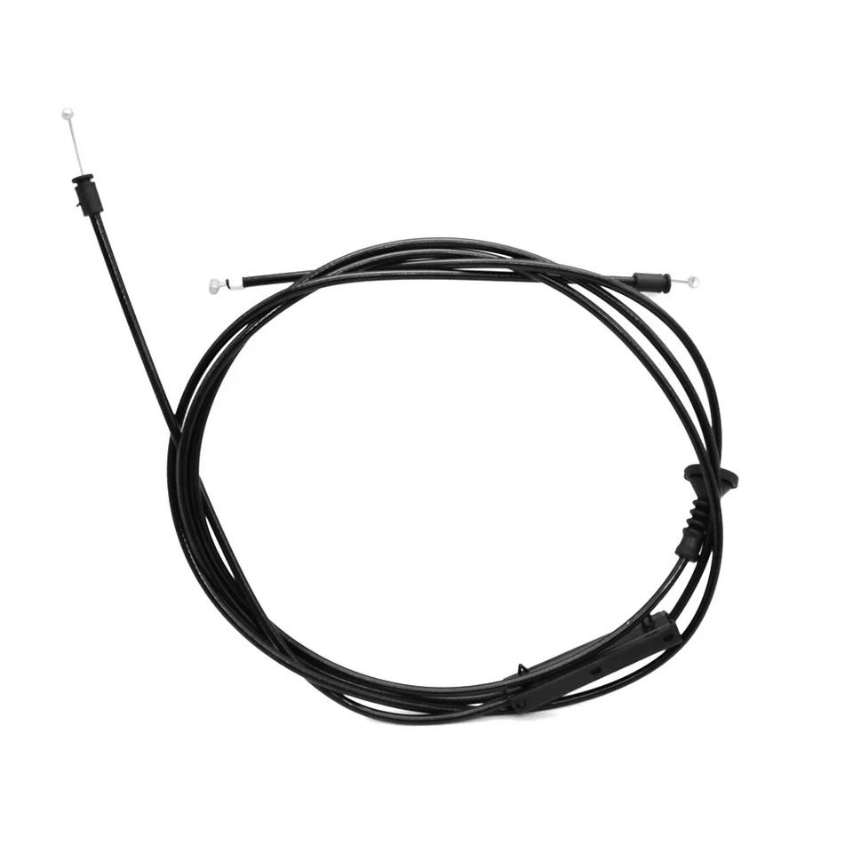 Cable combinado de liberación de bloqueo de capó delantero para BMW 328xi 335d 335xi 335is Foto 4 de 4