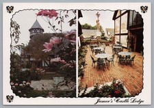 Jumer's Castle Lodge Peoria Illinois 4x6 Postcard