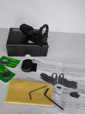 USED Feyachi Reflex Sight Electro Dot Sight with Batteries