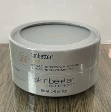 SkinBetter Sunbetter SHEER SPF 56 Sunscreen Compact 12g *Brand New Sealed*