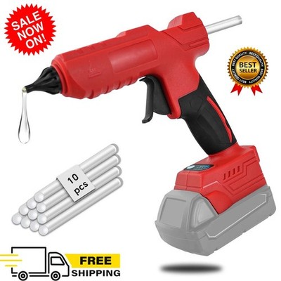 Akku-Heißklebepistole elektrisch für Milwaukee 18V Heim Reparatur Werkzeug mit Sticks