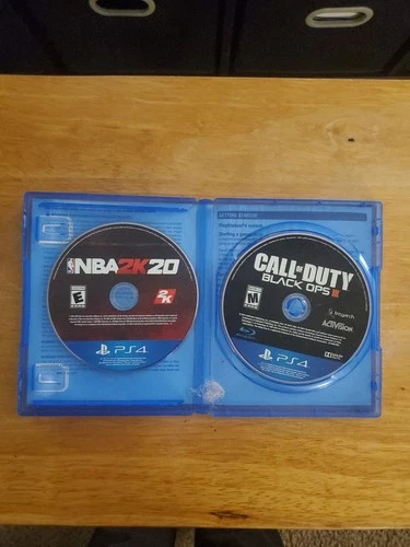 Ps4 Call OF Duty Black Ops And NBA 2K20 Game Both Are In Great Condition