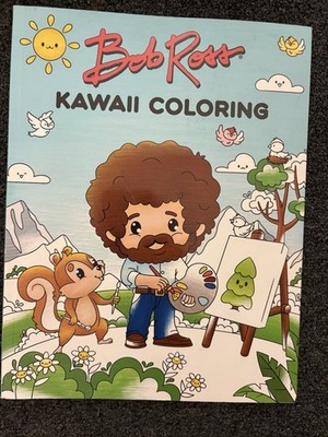 Bob Ross Kawaii Coloring Book by Editors of Thunder Bay Press, 2025