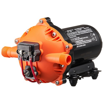 #ad #ad 12V Diaphragm Pump 5GPM 18.93 L min 5 Chamber Water Pump Pressure Switch $52.99