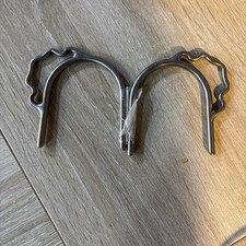 AJ Tack Ladies Stainless Steel Slip On Bumper Spurs