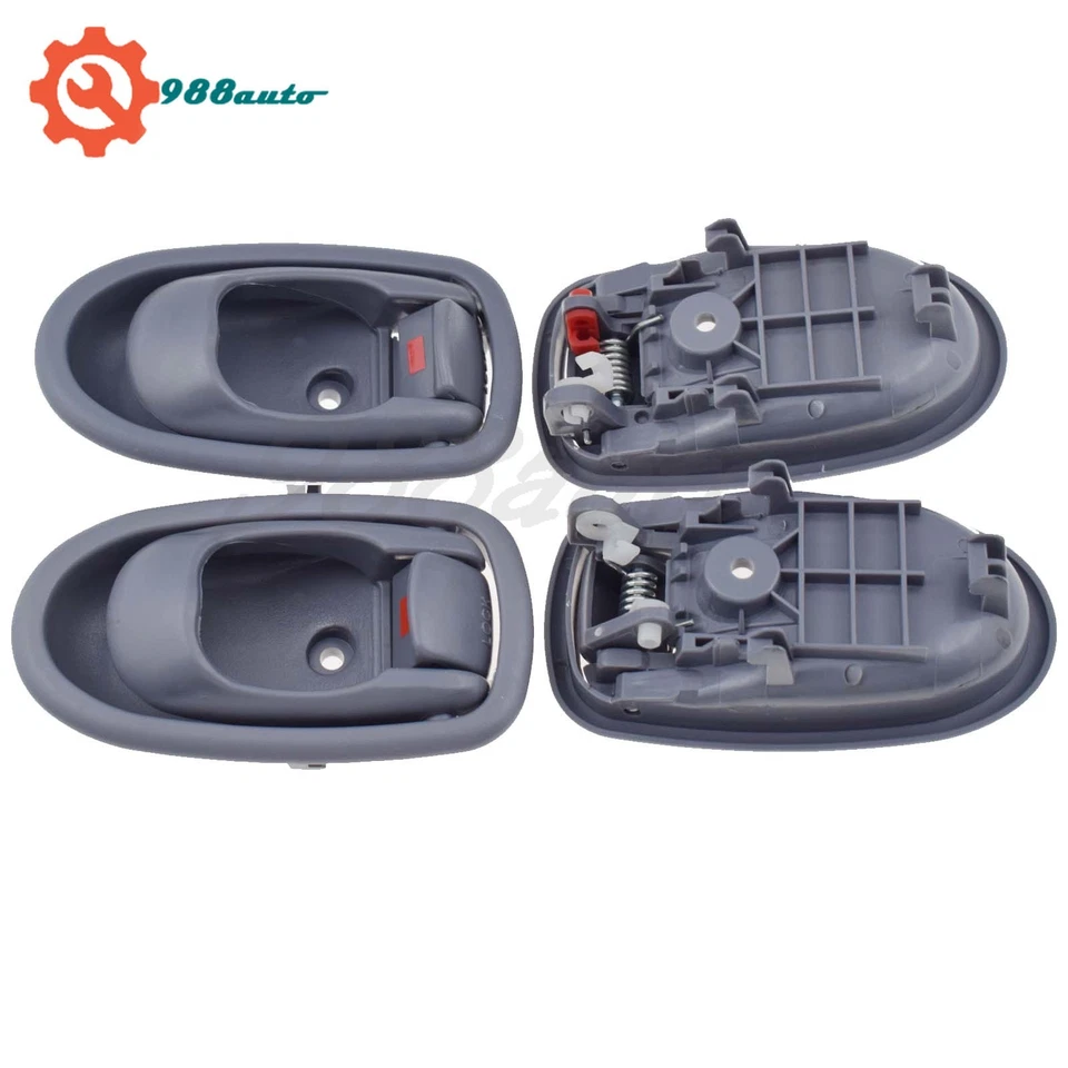 Grey For Hyundai Elantra 1996 1997 1998 1999 2000 Inside Interior Door Handle - image 4 of 4