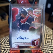 2023 Bowman's Best - Best of 2023 Autographs Ariel Castro #B23-AC 
