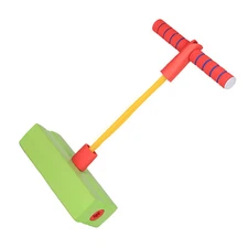 (Green)Foam Pogo Stick Promote Growing Exercise Balance Easy To Grip Outdoo DS