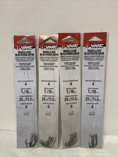 VMC Snelled Baitholder - 7" - #4 - SBH7BZ#4PP lot of 4 new
